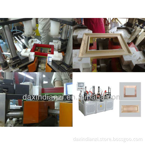 High frequency precision frame assembly machine for wood